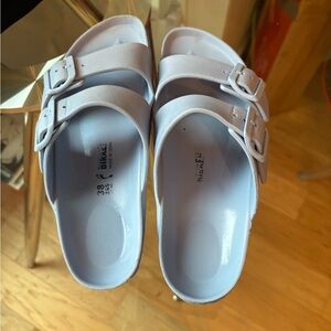 Birkenstock Women’s Arizona Eva Sandal Elemental Blue | Light Blue Beach Sandals